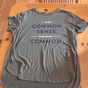 I Wish Common Sense Was More Common T-shirt